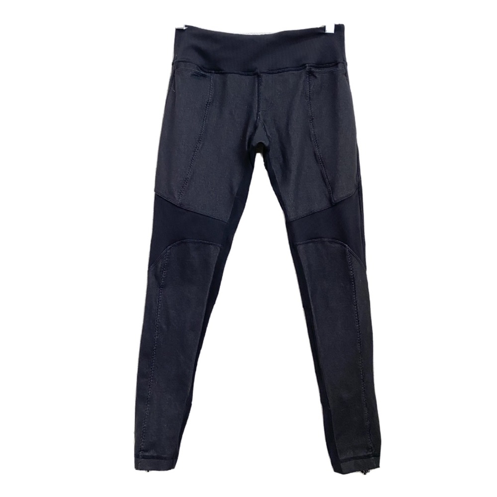 Lululemon Black Denim Riding Pant Legging 6